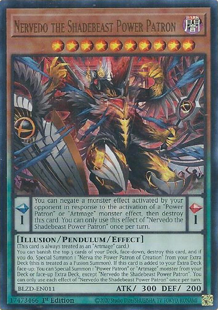 Nervedo the Shadebeast Power Patron