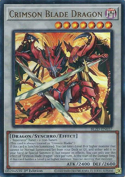 Crimson Blade Dragon