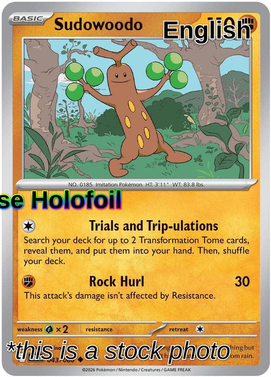 Sudowoodo