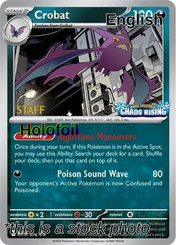 Crobat [Staff]