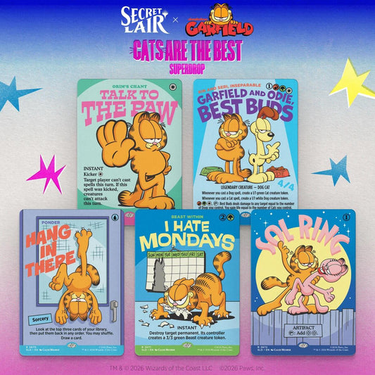 Secret Lair Drop: Secret Lair x Garfield: Motivationally Challenged - Non-Foil Edition