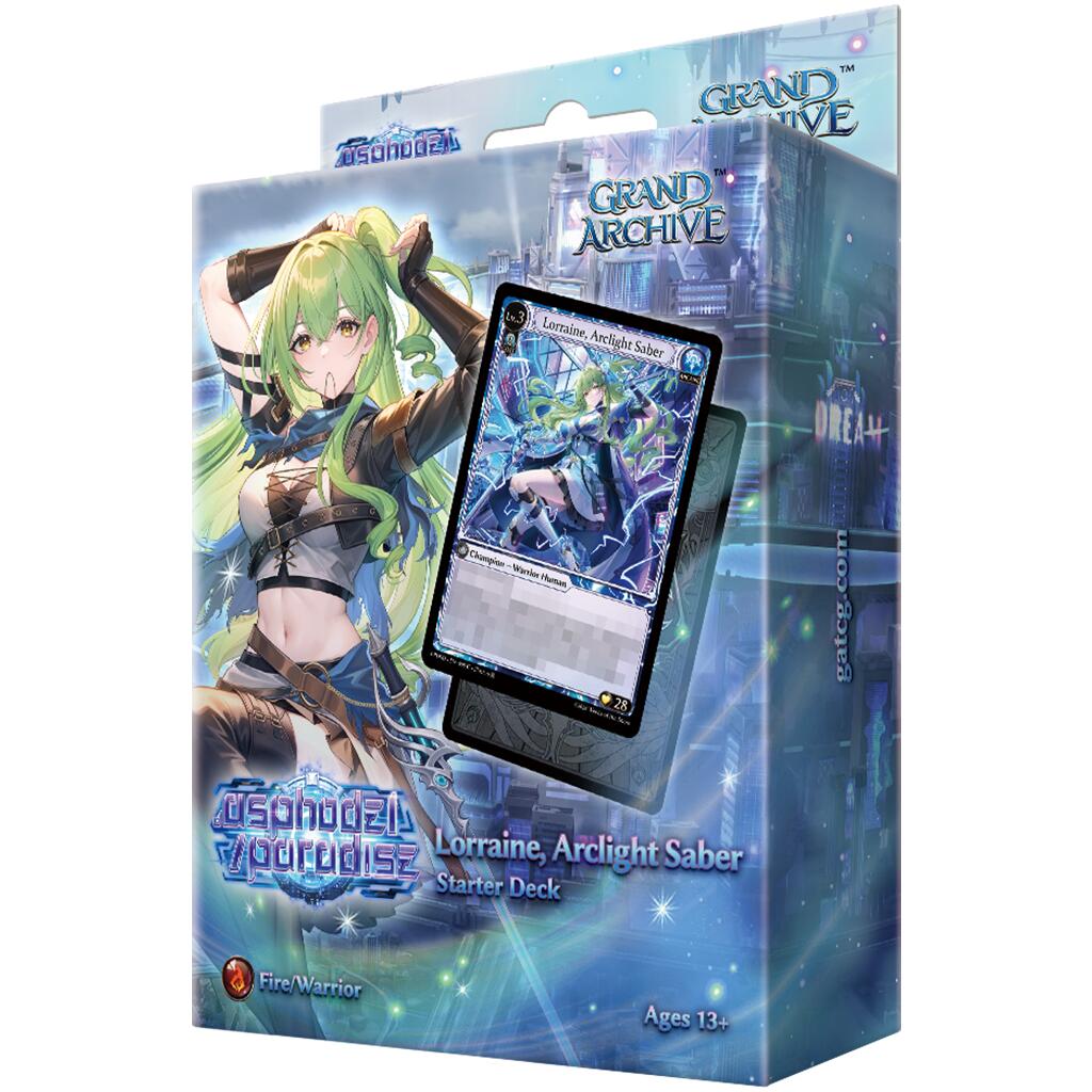 .asphodel/paradise Starter Deck - Lorraine, Arclight Saber