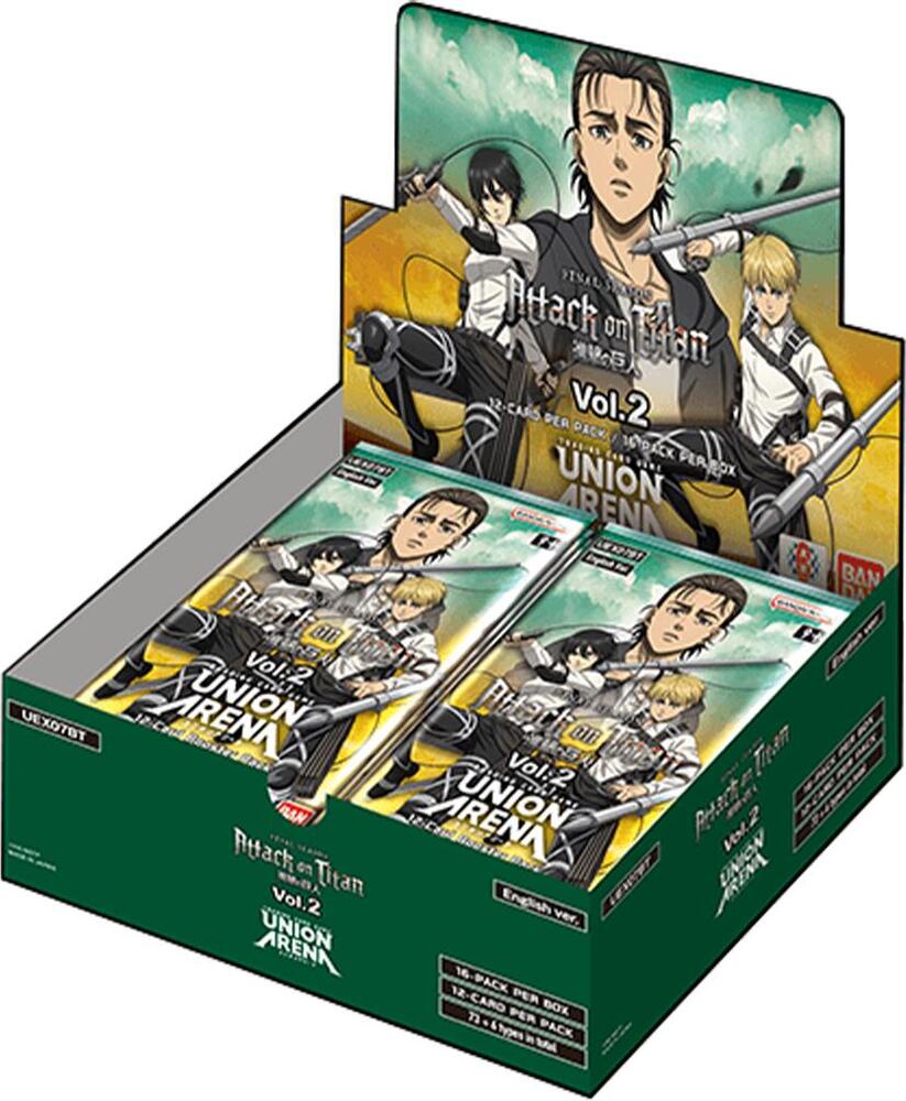 Attack on Titan Vol. 2 - Booster Display [UEX07BT]
