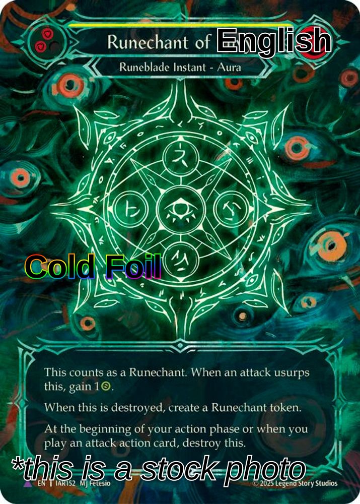 Runechant of Envy (Yellow)(Marvel)