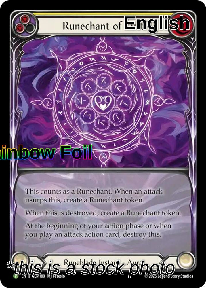 Runechant of Lust (Yellow)