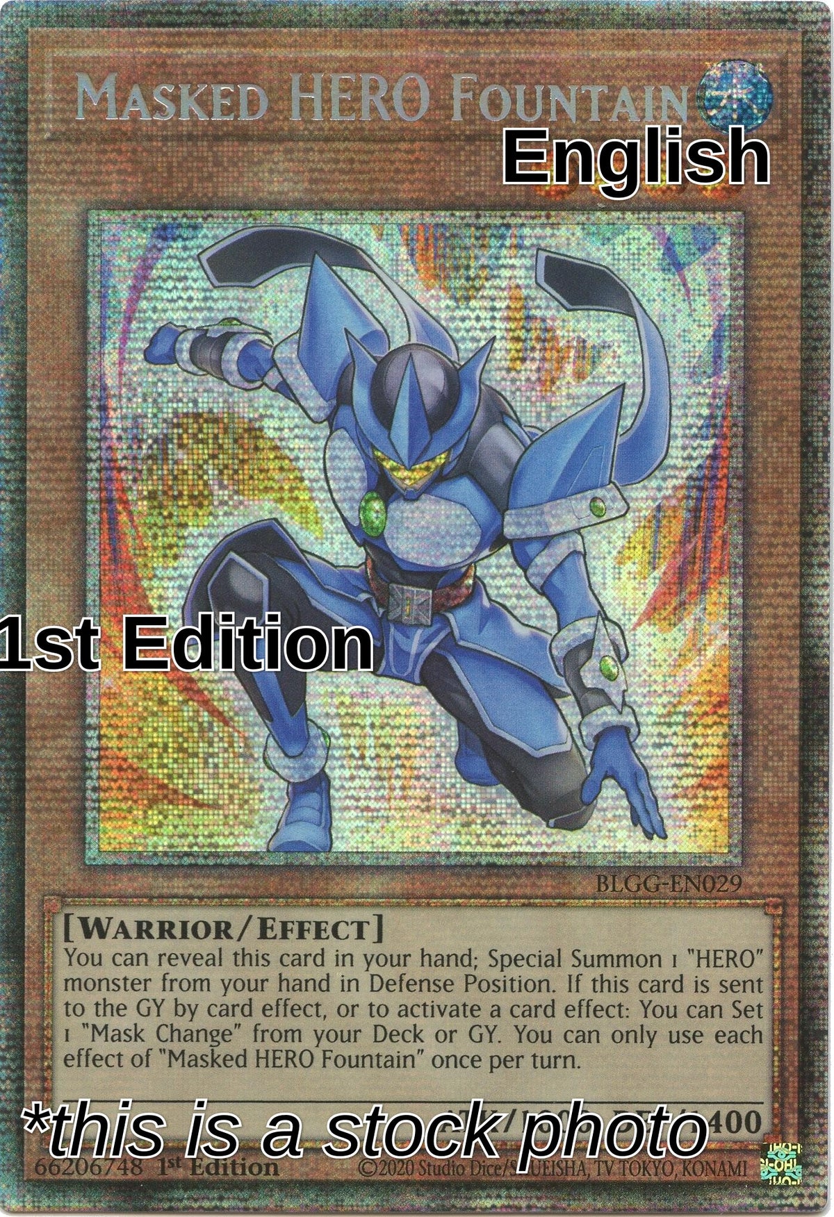 Masked HERO Fountain (Starlight Rare)