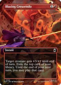 Blazing Crescendo (Borderless)