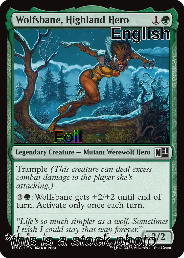 Wolfsbane, Highland Hero