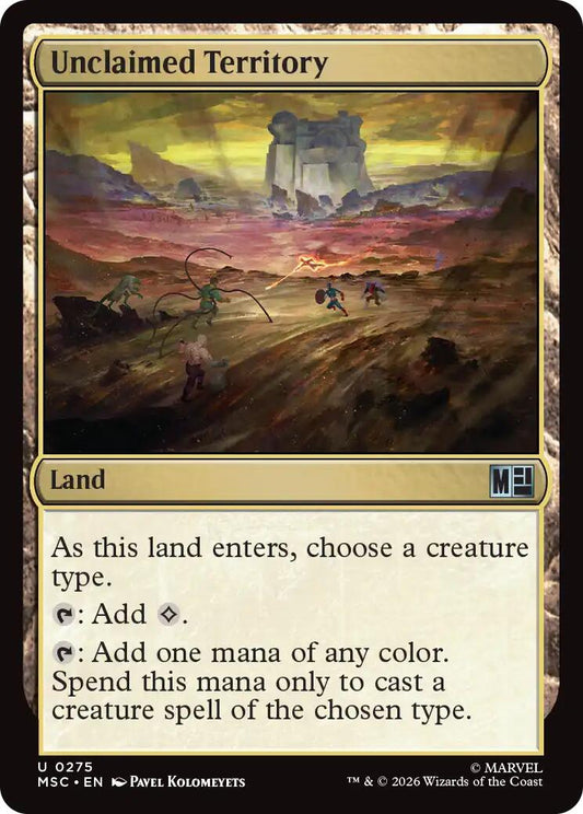 Unclaimed Territory