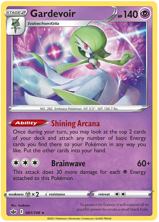 Gardevoir (061/198) (Theme Deck Exclusive) [Sword & Shield: Chilling Reign]