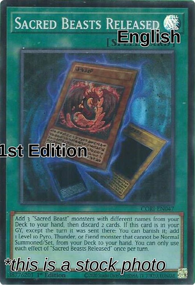 Sacred Beasts Released