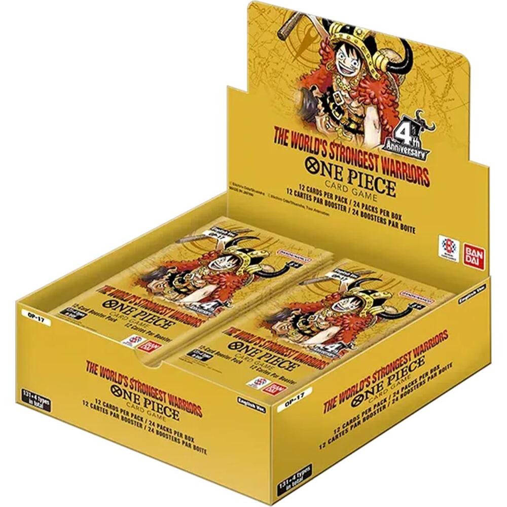 (Preorder) The World's Strongest Warriors Booster Box [OP17]
