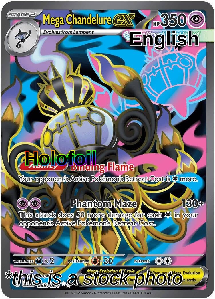 Mega Chandelure ex - 099/084