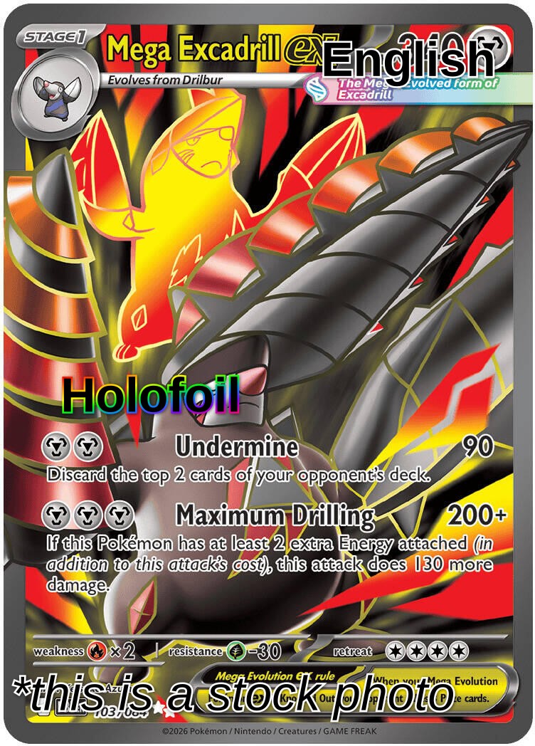 Mega Excadrill ex - 103/084