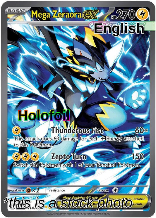 Mega Zeraora ex - 114/084