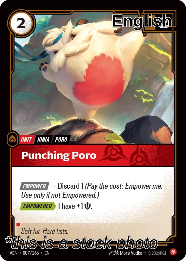 Punching Poro
