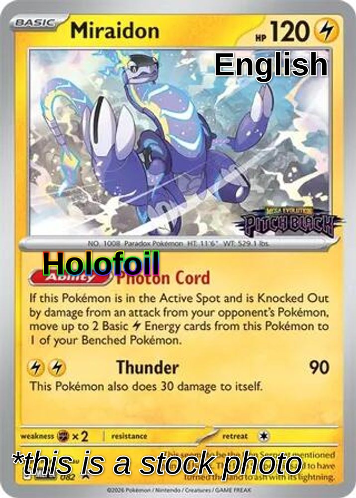 Miraidon - 082 (Pitch Black Stamped)