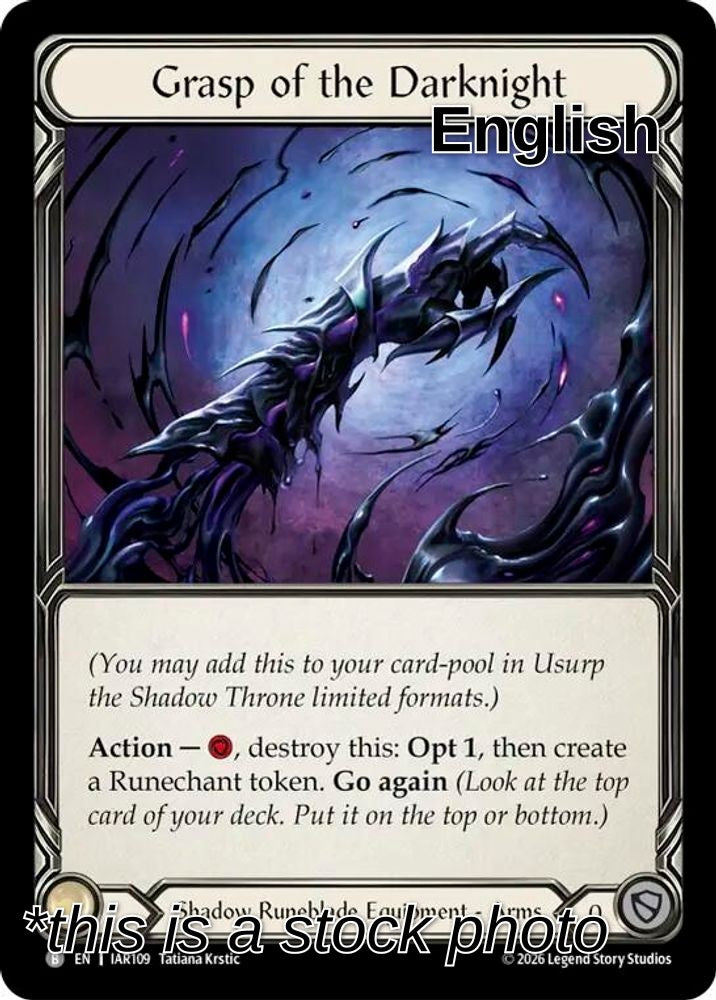 Grasp of the Darknight
