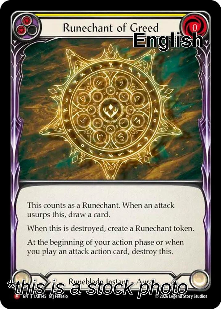 Runechant of Greed