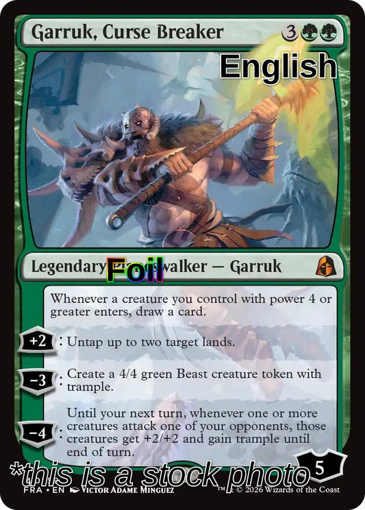 Garruk, Curse Breaker