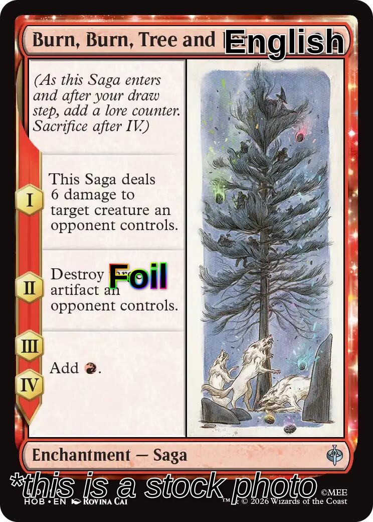 Burn, Burn, Tree and Fern