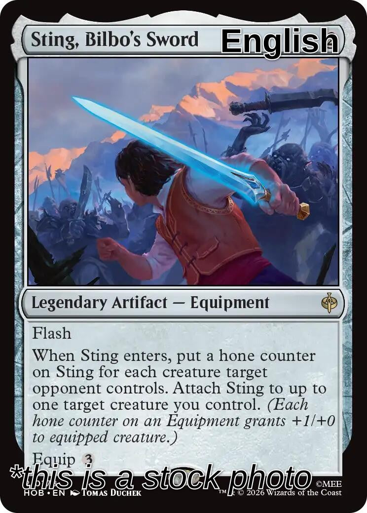 Sting, Bilbo's Sword