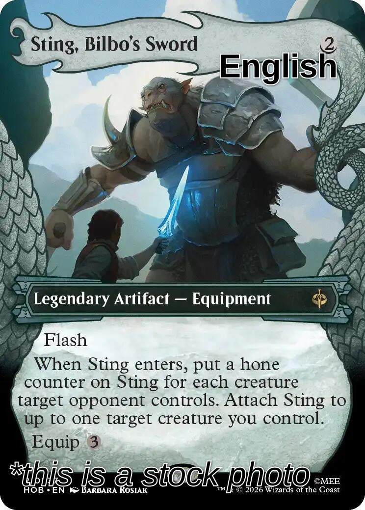 Sting, Bilbo's Sword (Showcase)