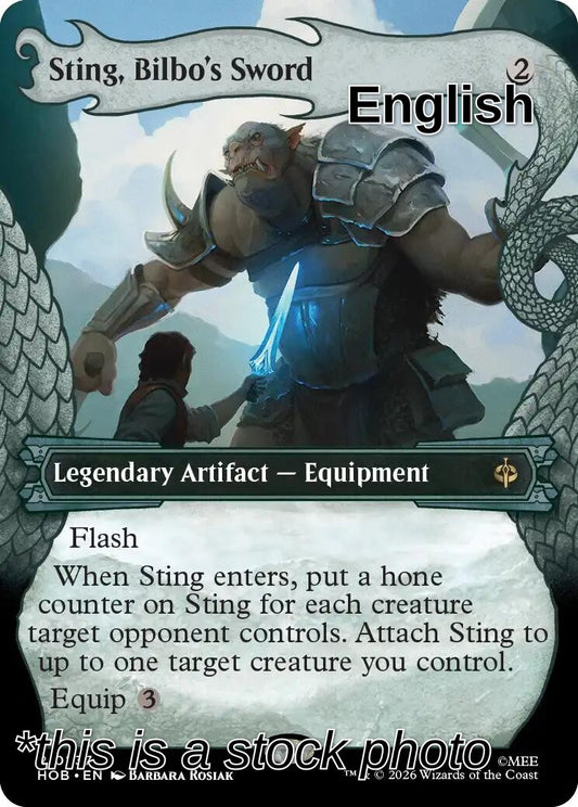 Sting, Bilbo's Sword (Showcase)
