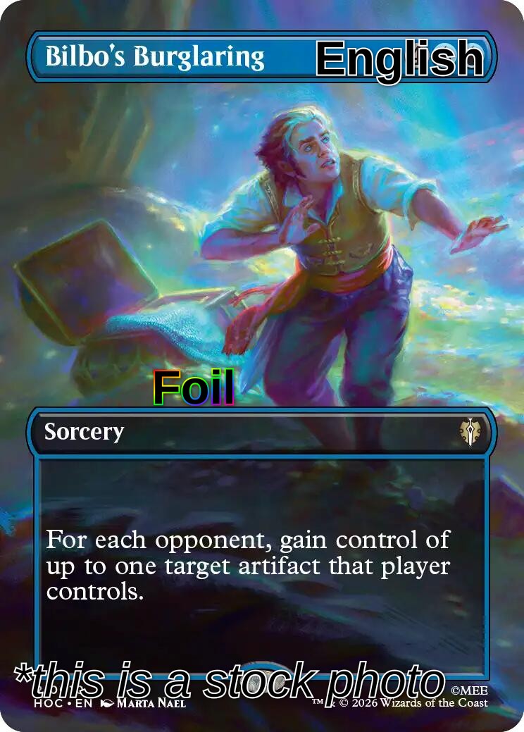 Bilbo's Burglaring (Borderless)