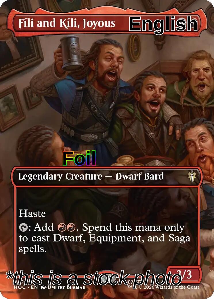 Fili and Kili, Joyous (Borderless)