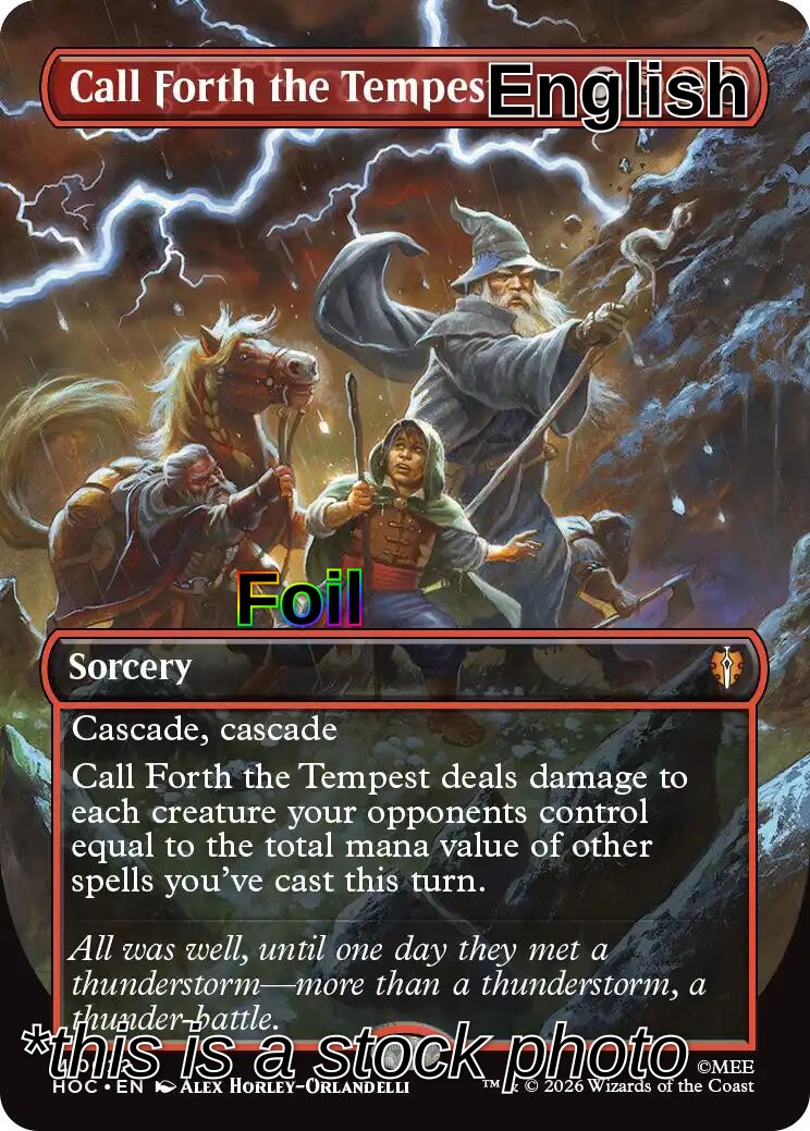 Call Forth the Tempest (Borderless)