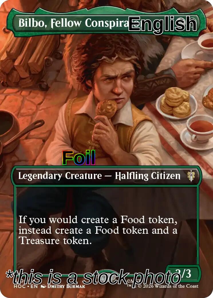 Bilbo, Fellow Conspirator (Borderless)