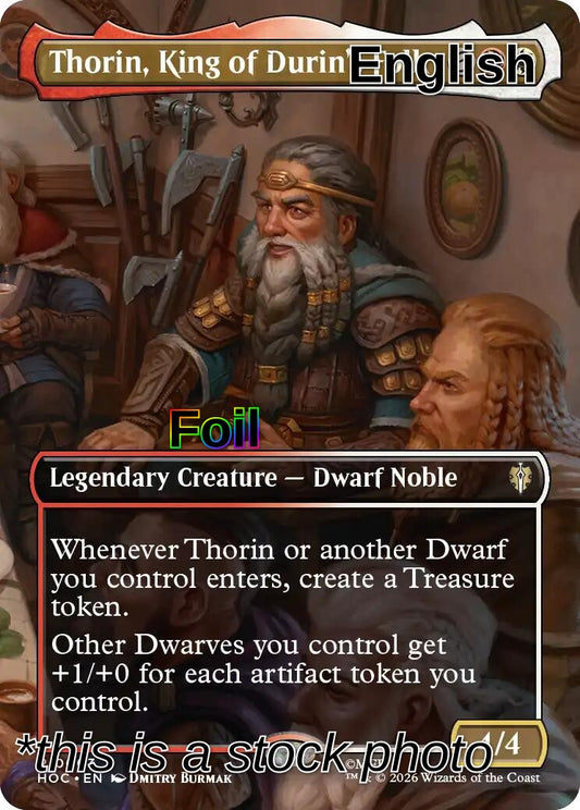 Thorin, King of Durin's Folk (Borderless)