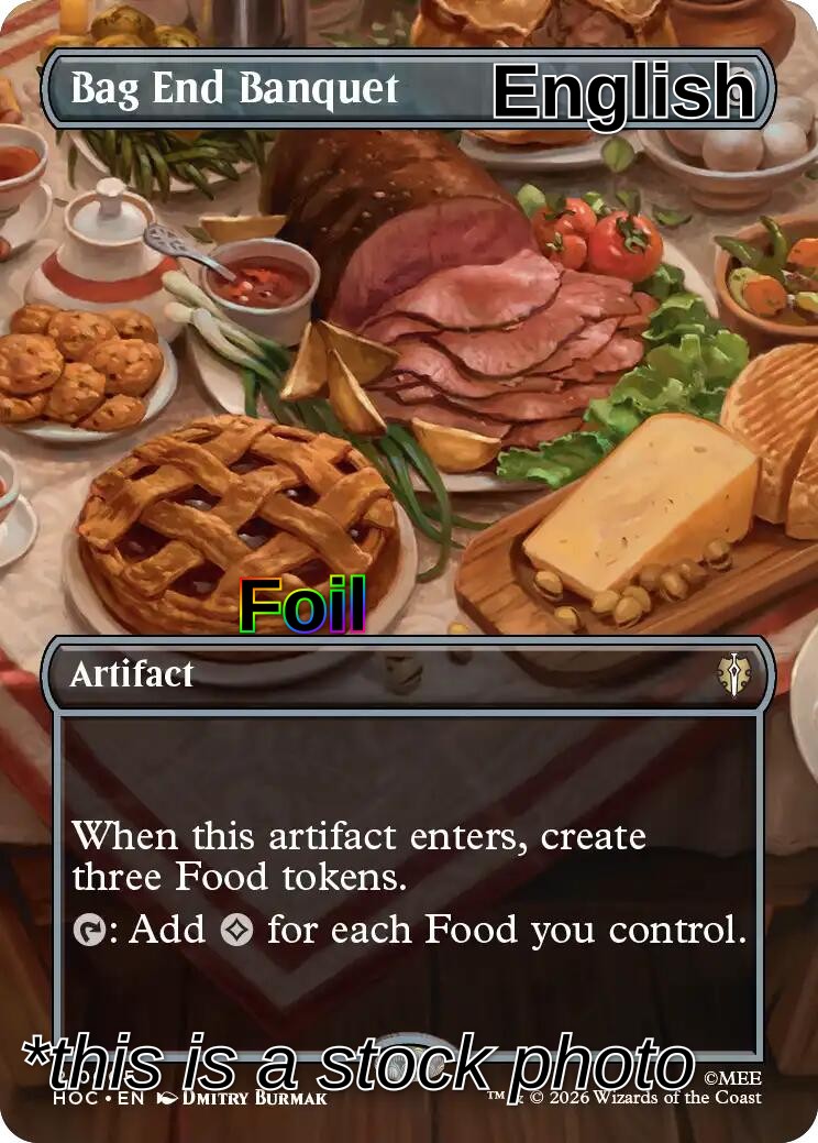 Bag End Banquet (Borderless)
