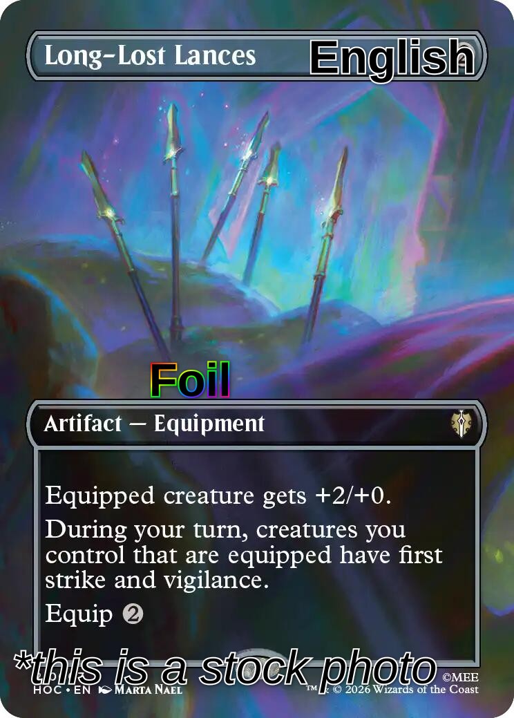 Long-Lost Lances (Borderless)