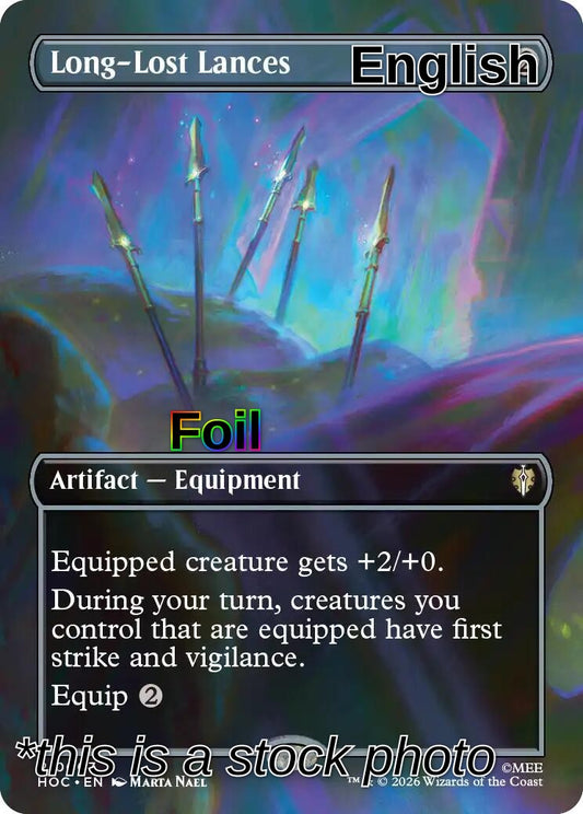 Long-Lost Lances (Borderless)