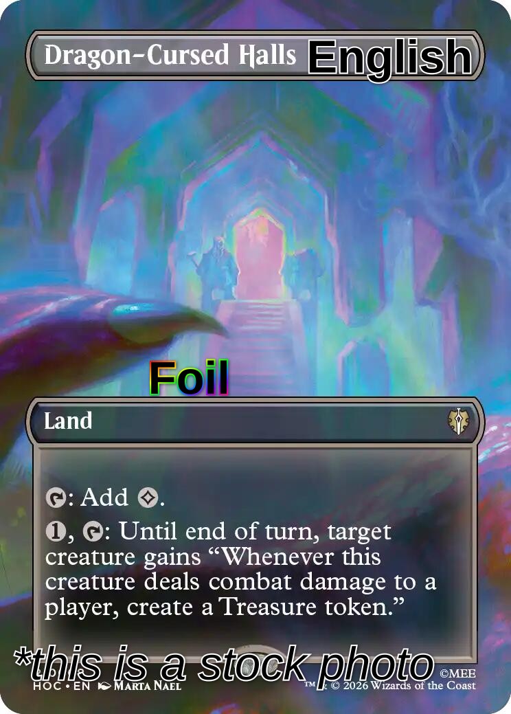 Dragon-Cursed Halls (Borderless)