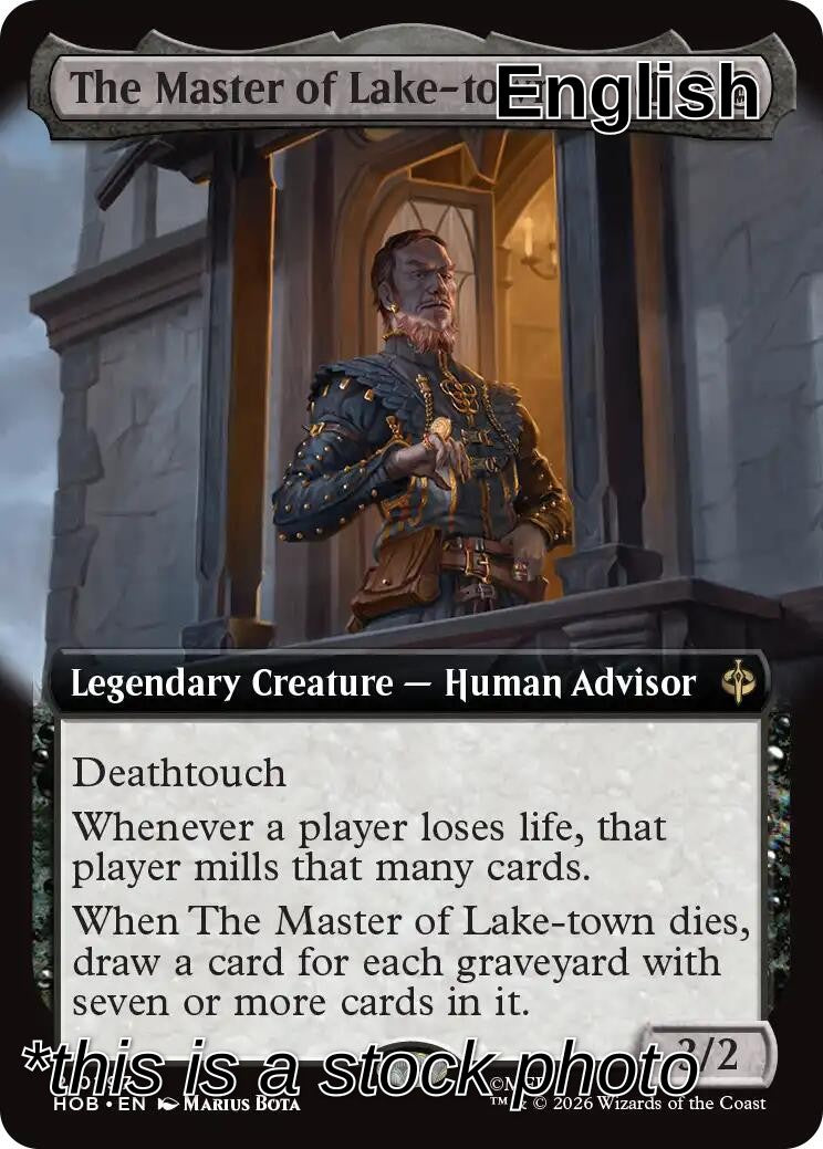 The Master of Lake-town (Extended Art)