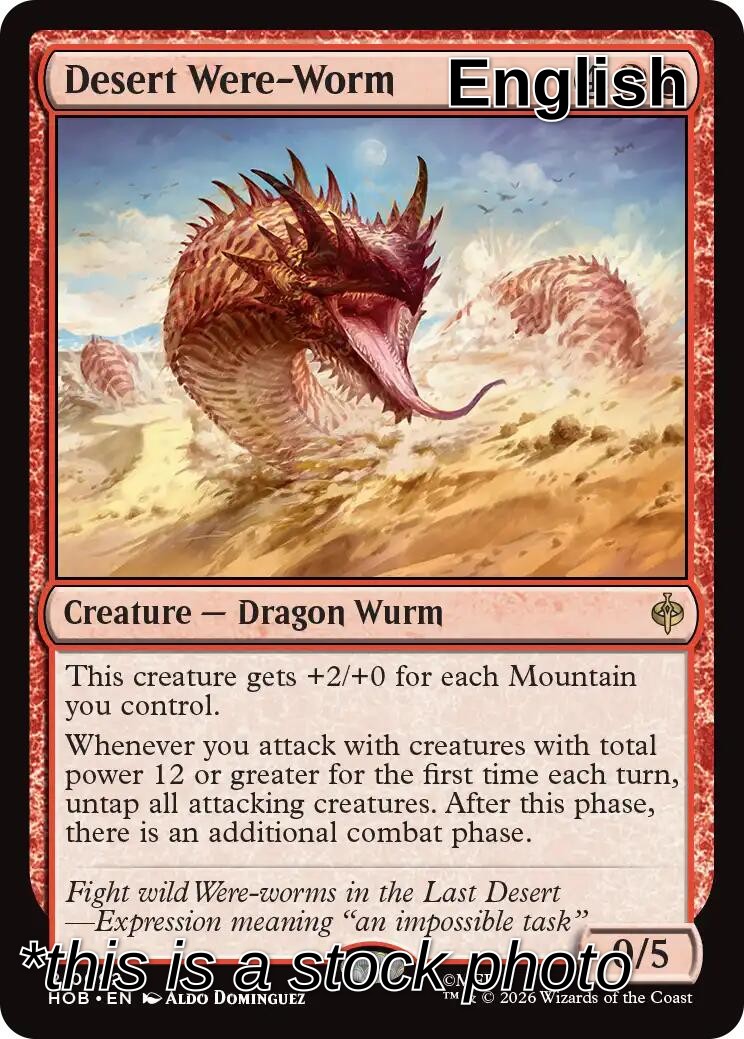 Desert Were-Worm