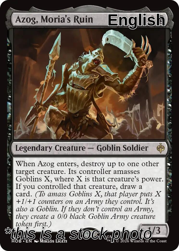Azog, Moria's Ruin