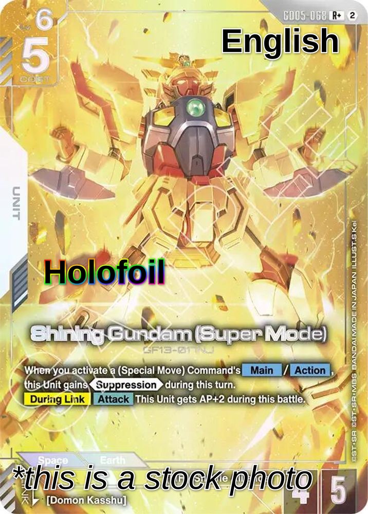 Shining Gundam (Super Mode) (R+)
