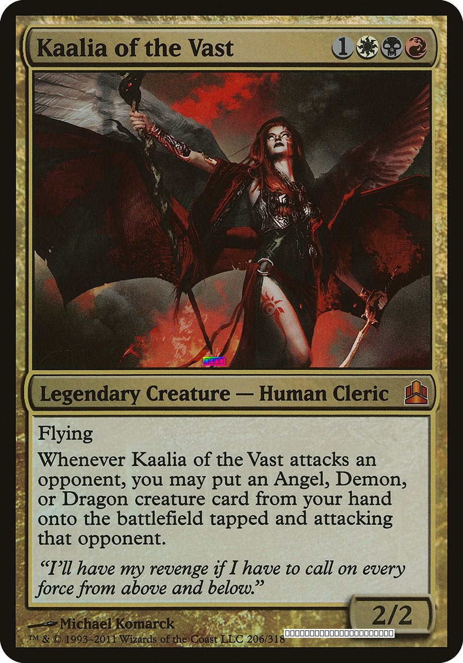 Kaalia of the Vast (Commander)