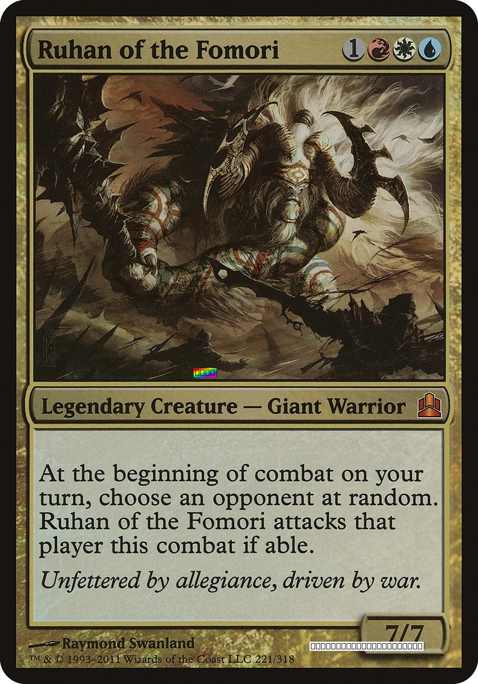 Ruhan of the Fomori (Commander)