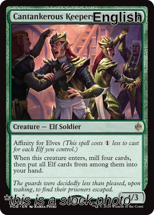 Cantankerous Keepers