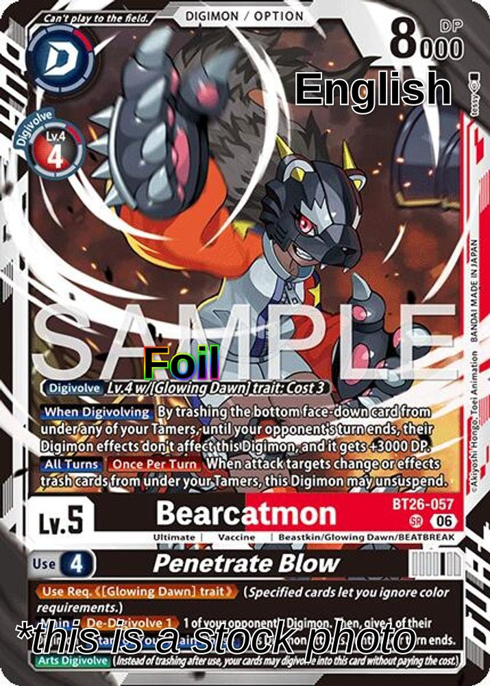 Bearcatmon // Penetrate Blow