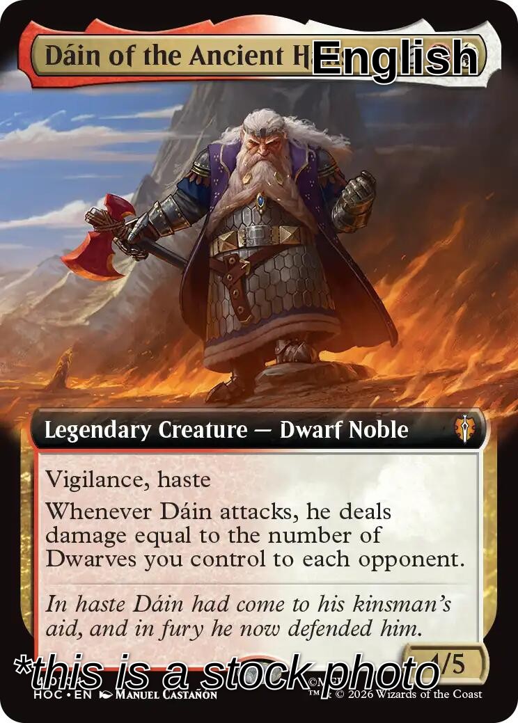 Dain of the Ancient Halls (Extended Art)