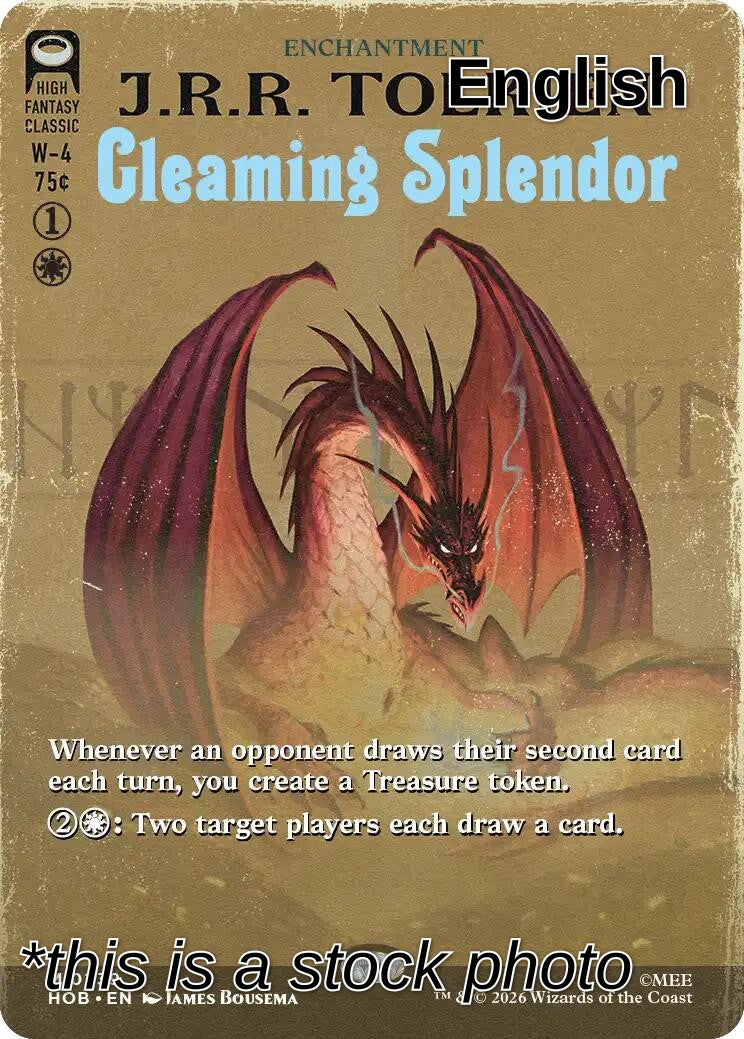 Gleaming Splendor (Borderless)