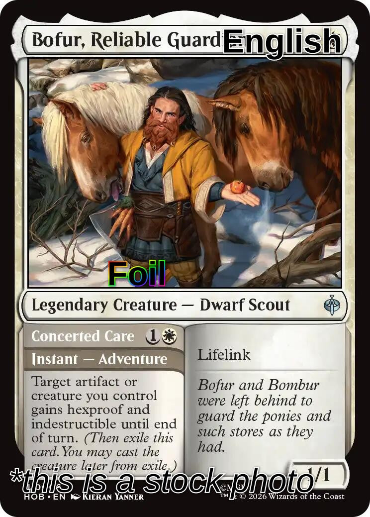 Bofur, Reliable Guardian