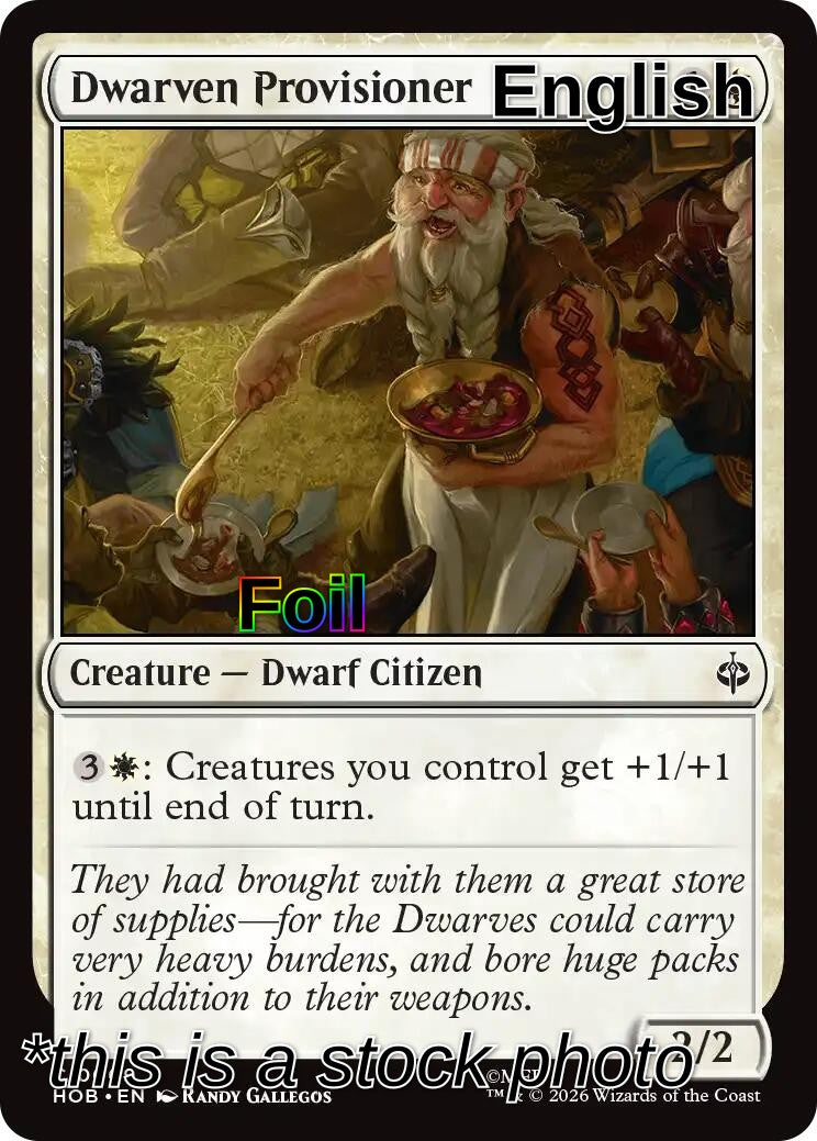 Dwarven Provisioner