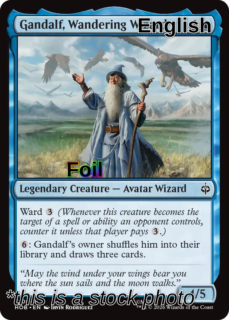 Gandalf, Wandering Wizard